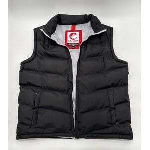 Canada Weather Gear vest polyester black XL New pockets unisex
